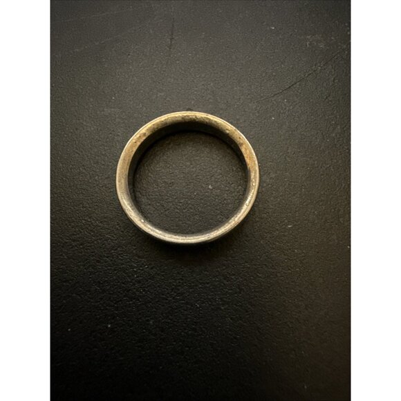 MARC JACOBS band ring in metal Inter Nos engraved in Latin language Between us 7 - Picture 5 of 6